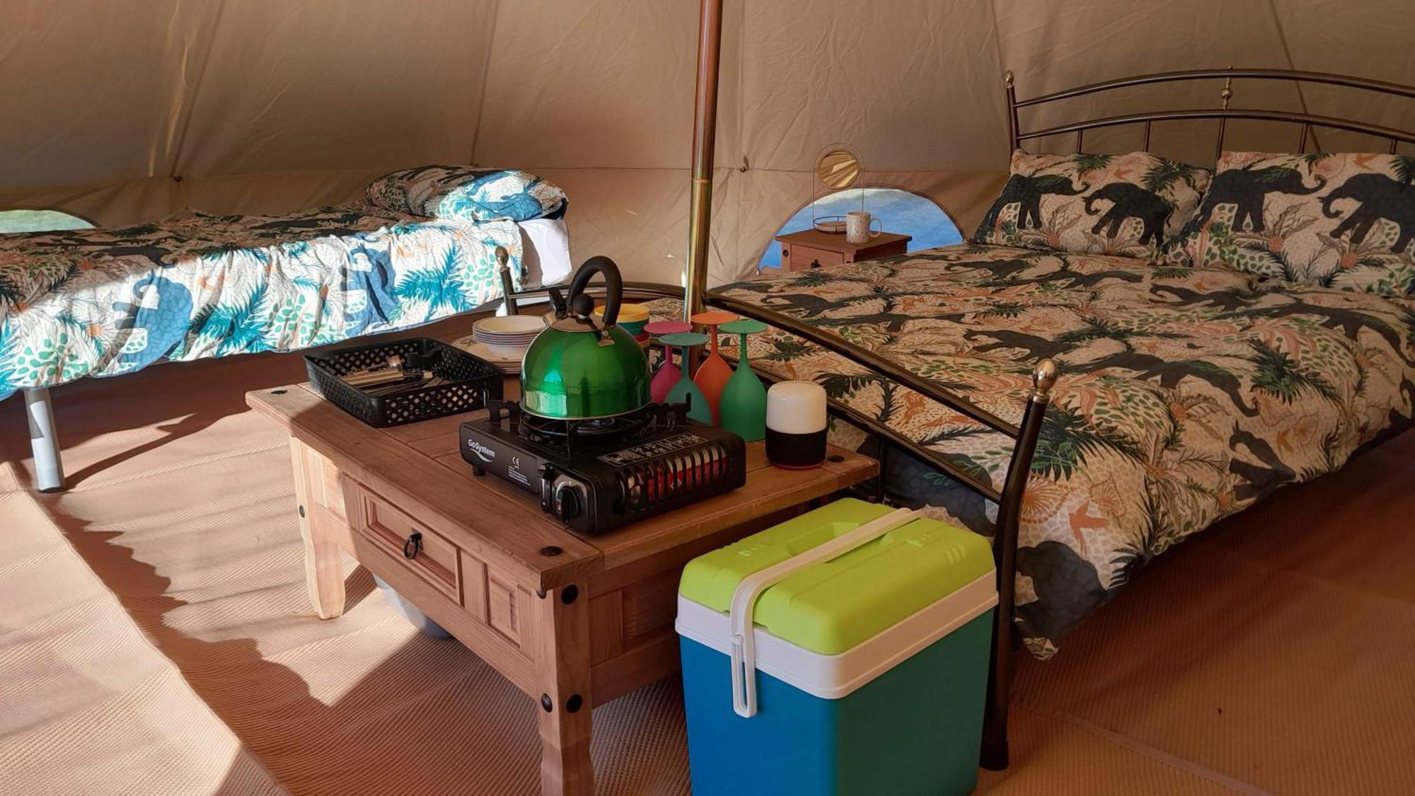 Cornish Skies Glamping Pool Zewnętrze zdjęcie