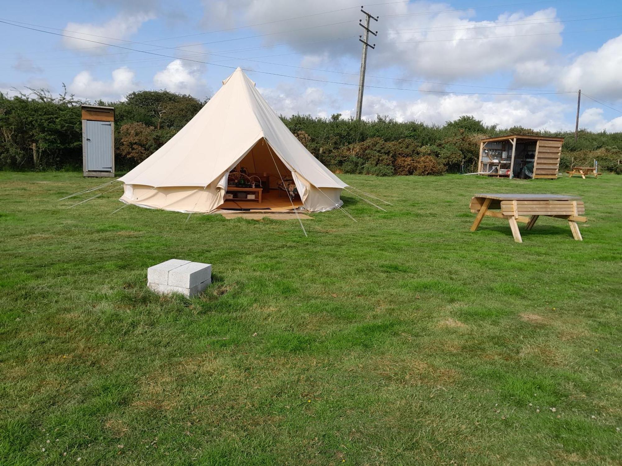Cornish Skies Glamping Pool Zewnętrze zdjęcie